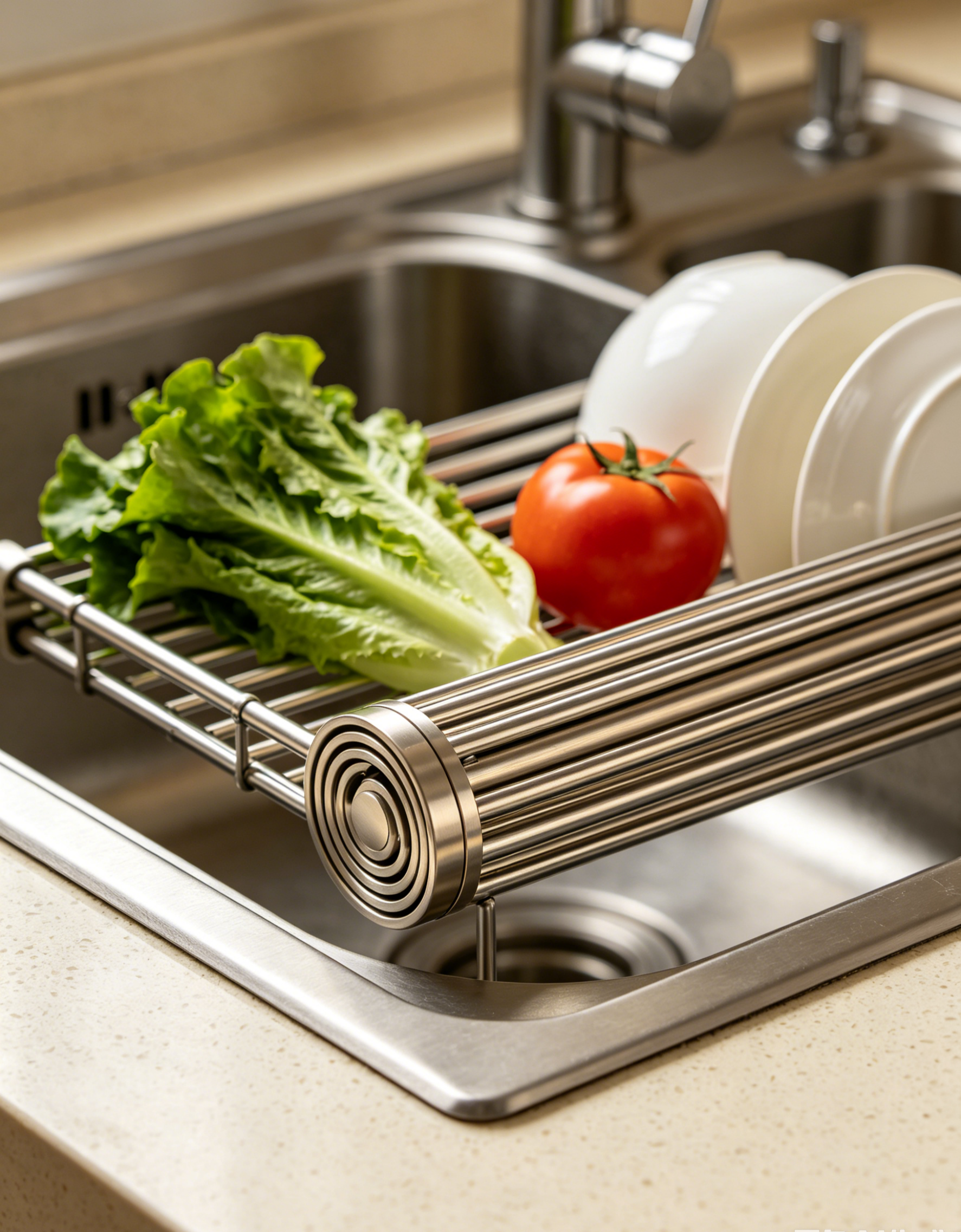 Roll Up Sink Drying Rack