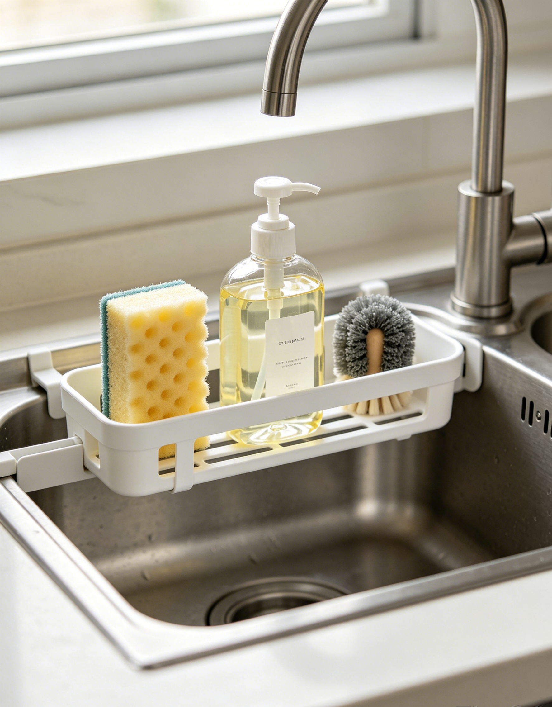 Adjustable Sink Shelf Organizer