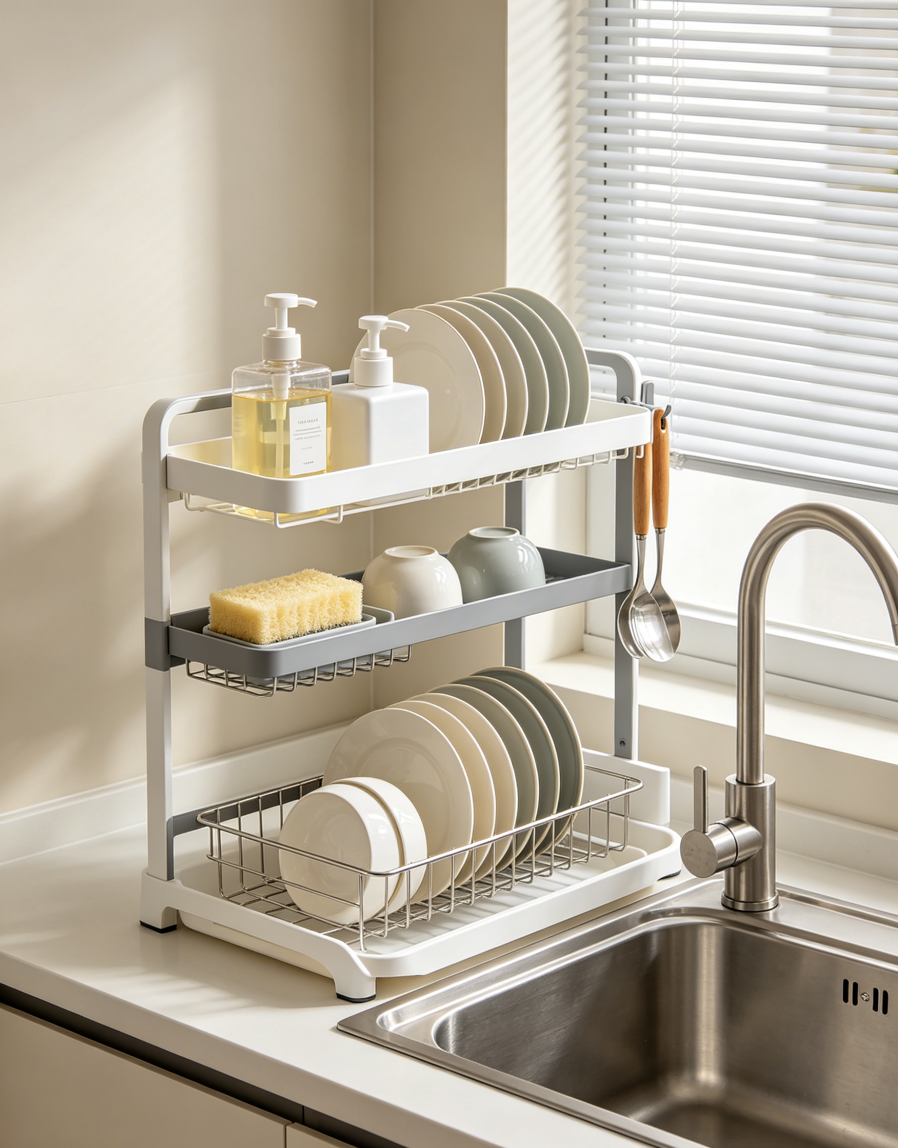 Multi Purpose Sink Storage Rack